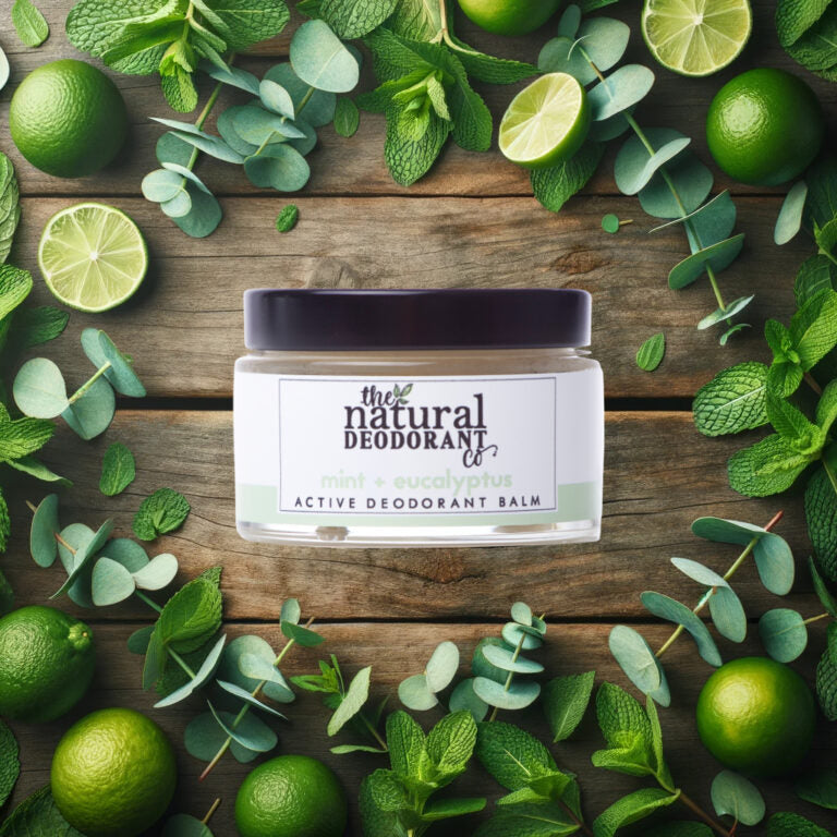 Actieve deodorantbalsem Munt-Eucalyptus - 55gr - The Natural Deo Co