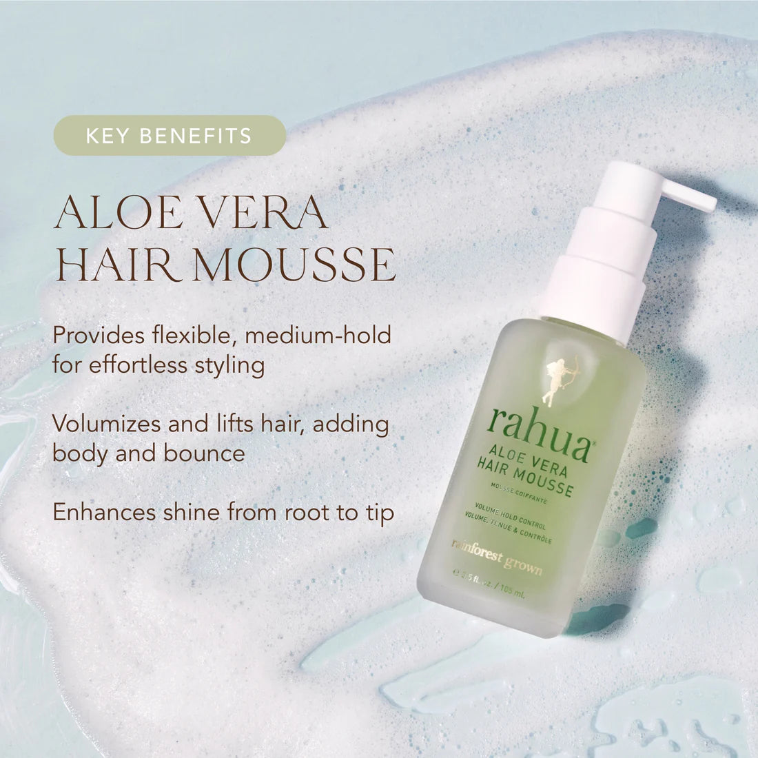 Rahua - Aloë Vera Haar Mousse - 105ml