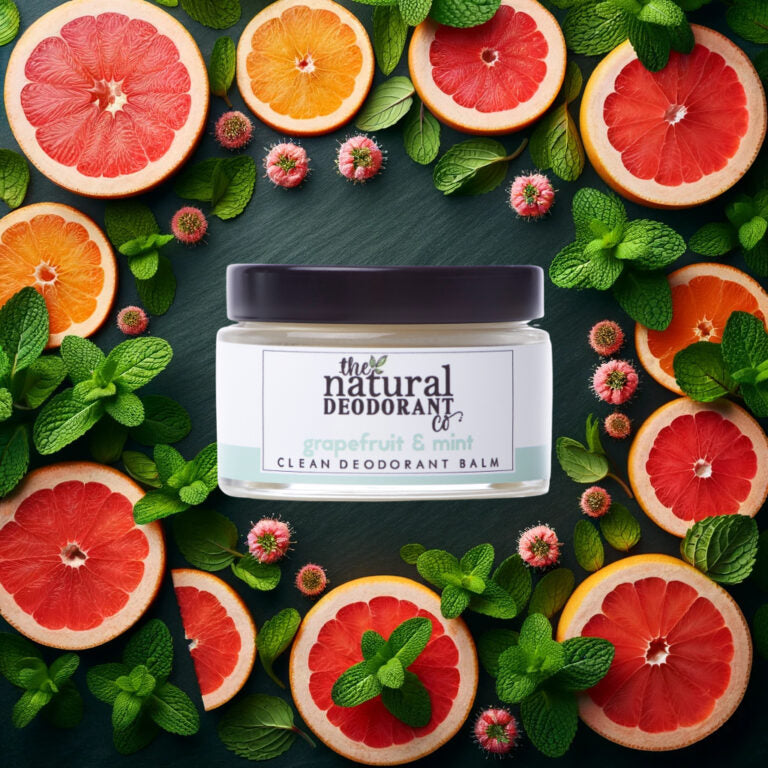 Clean Deodorant Balsem Grapefruit-Munt - 55gr - The Natural Deo Co