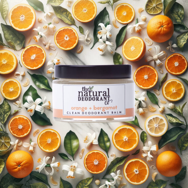 Clean Deodorantbalsem Sinaasappel-Bergamot 55gr - The Natural Deo Co