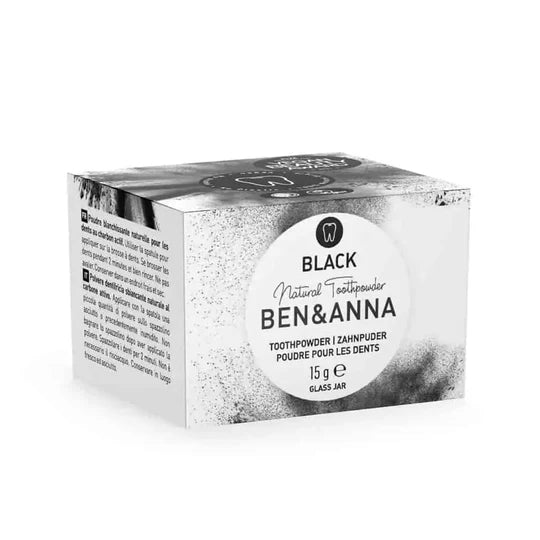 Toothpowder Black | Ben&Anna