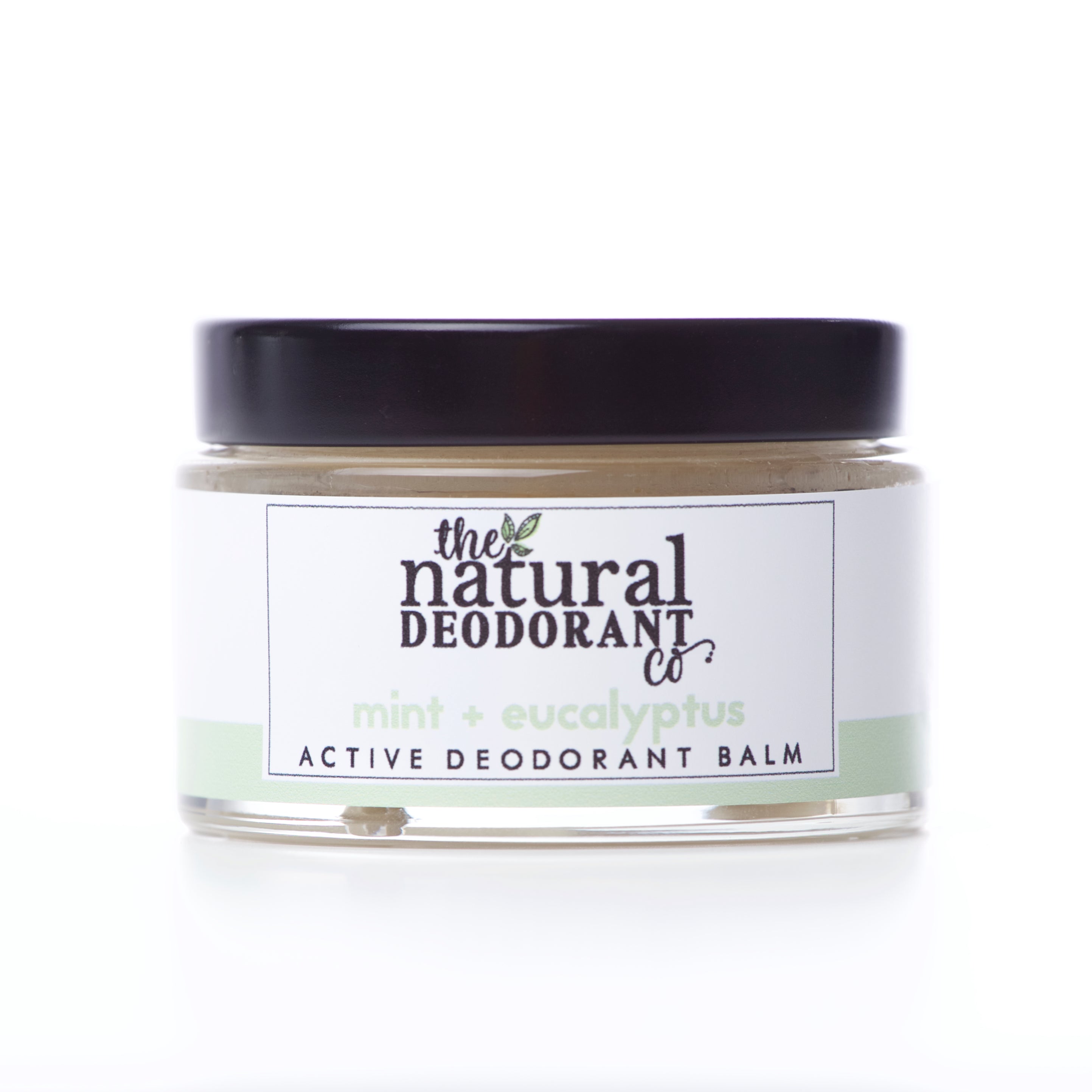 Actieve deodorantbalsem Munt-Eucalyptus - 55gr - The Natural Deo Co
