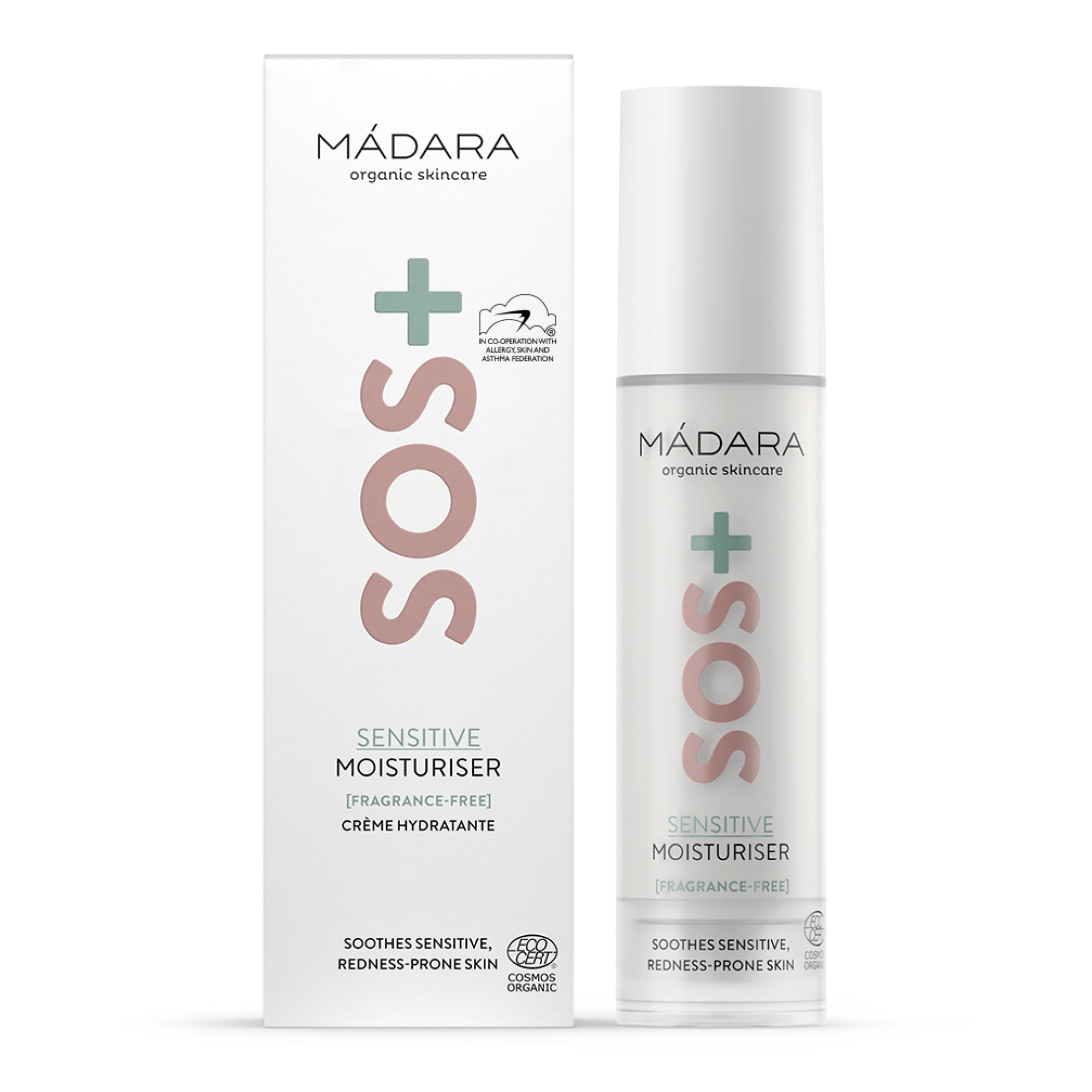 SOS+ SENSITIVE Moisturiser, 50ml