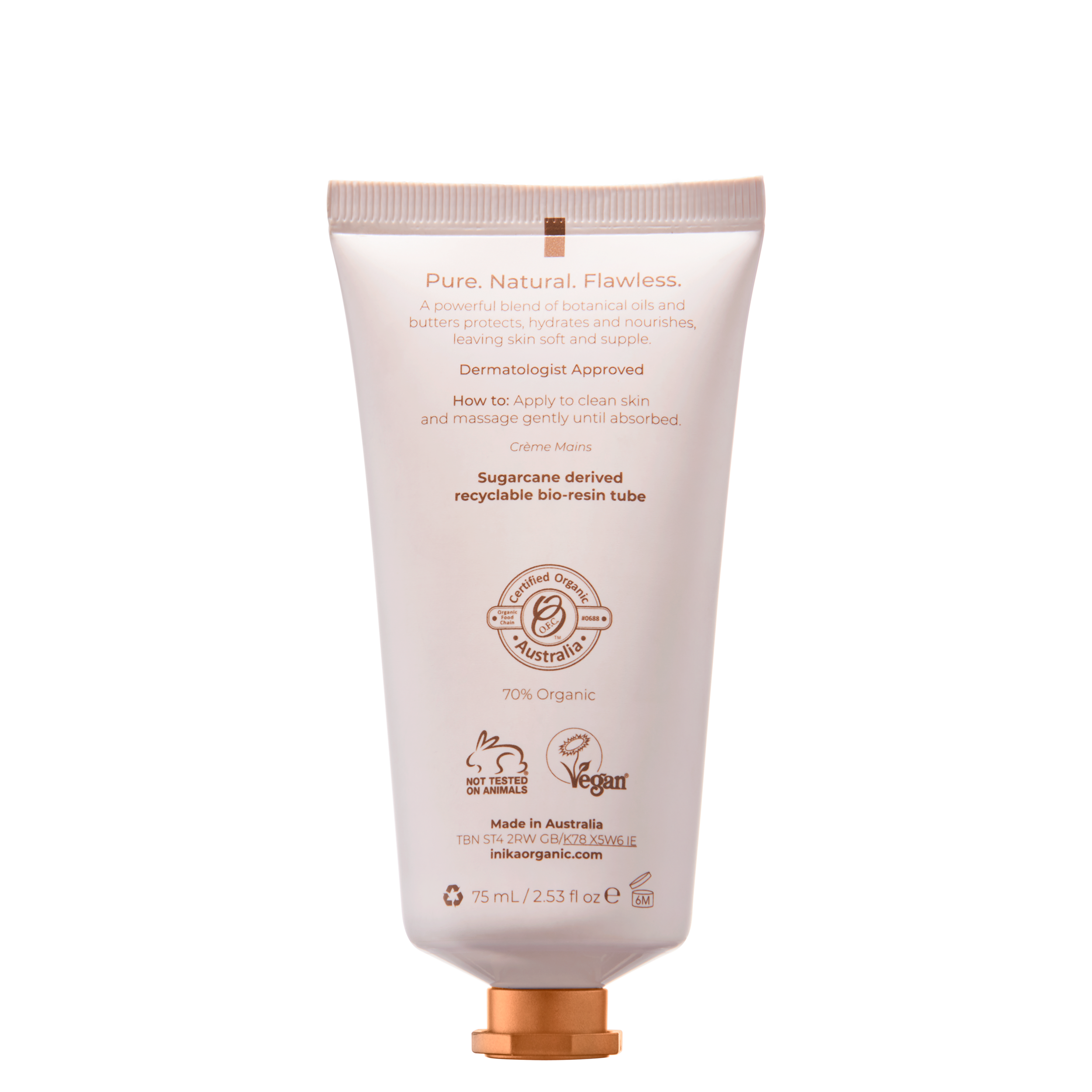 INIKA Organic - Phytofuse Renew™ Hand Cream 75ml