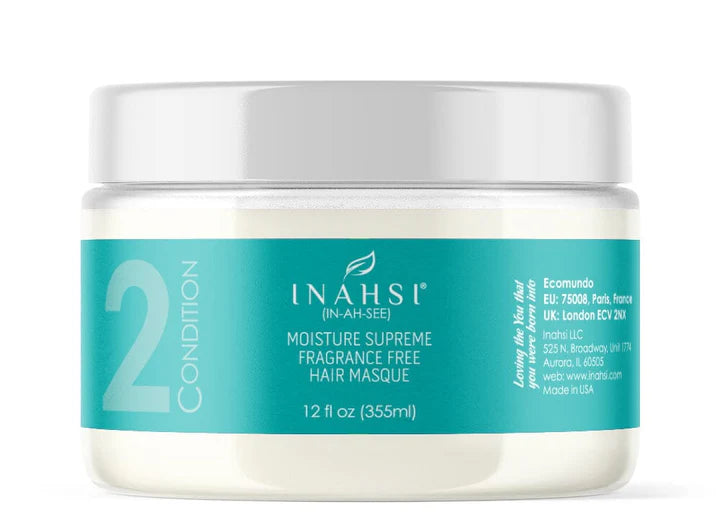 Inahsi Moisture Supreme Fragrance Free Hair Masque - 355ml