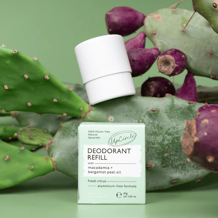 Upcircle Beauty - Deodorant Refill with Macadamia + Bergamot - 1 refill (no case)