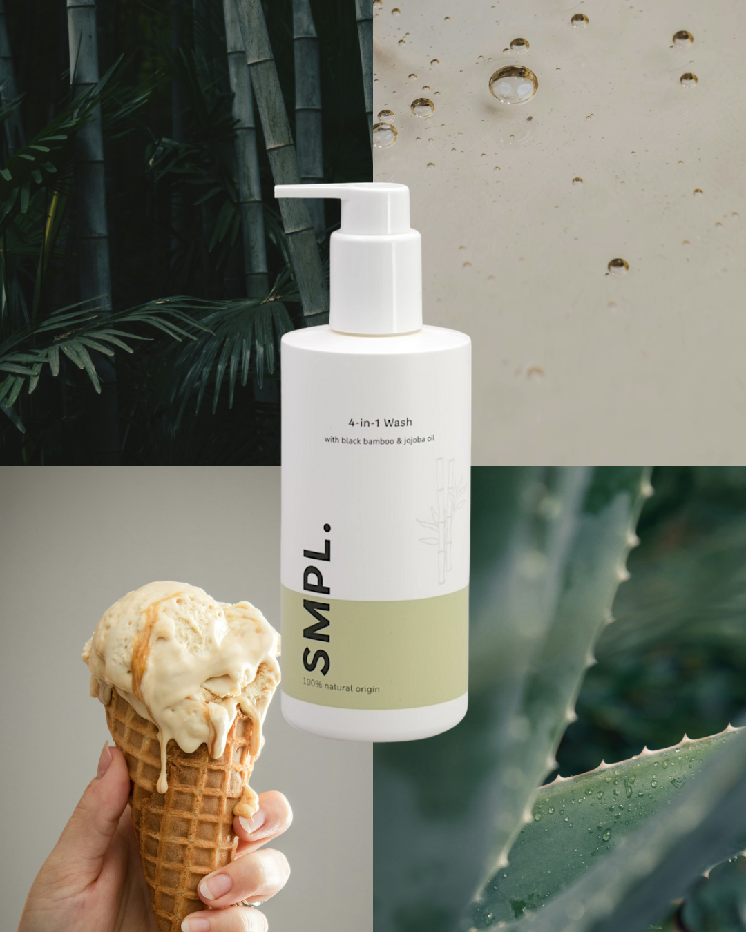 SMPL 4-in-1 Wash, 300 ml