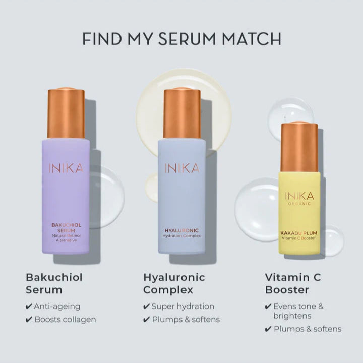 INIKA Bakuchiol Serum Natural Retinol Alternative - 30mL