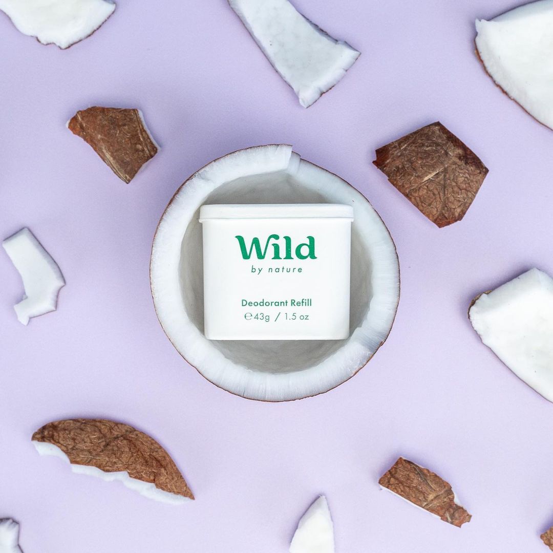 Purple Case + Coconut & Vanilla Deo Refill - Wild