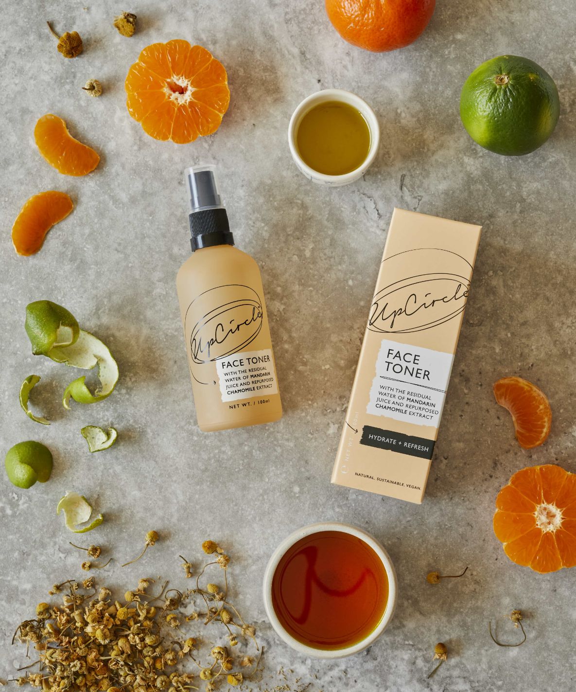 Face Toner - Mandarin & Chamomile - Upcircle Beauty