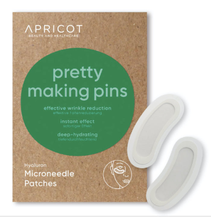 Microneedle patches met hyaluronzuur - Apricot Beauty